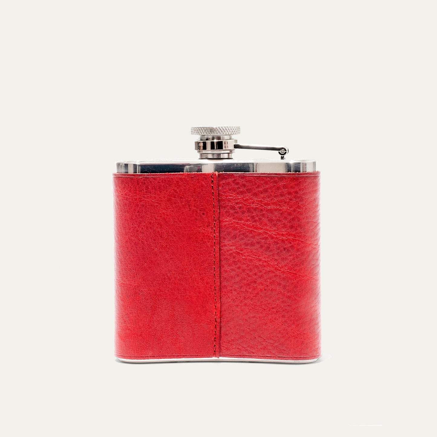 Leather & Stainless Steel Flask