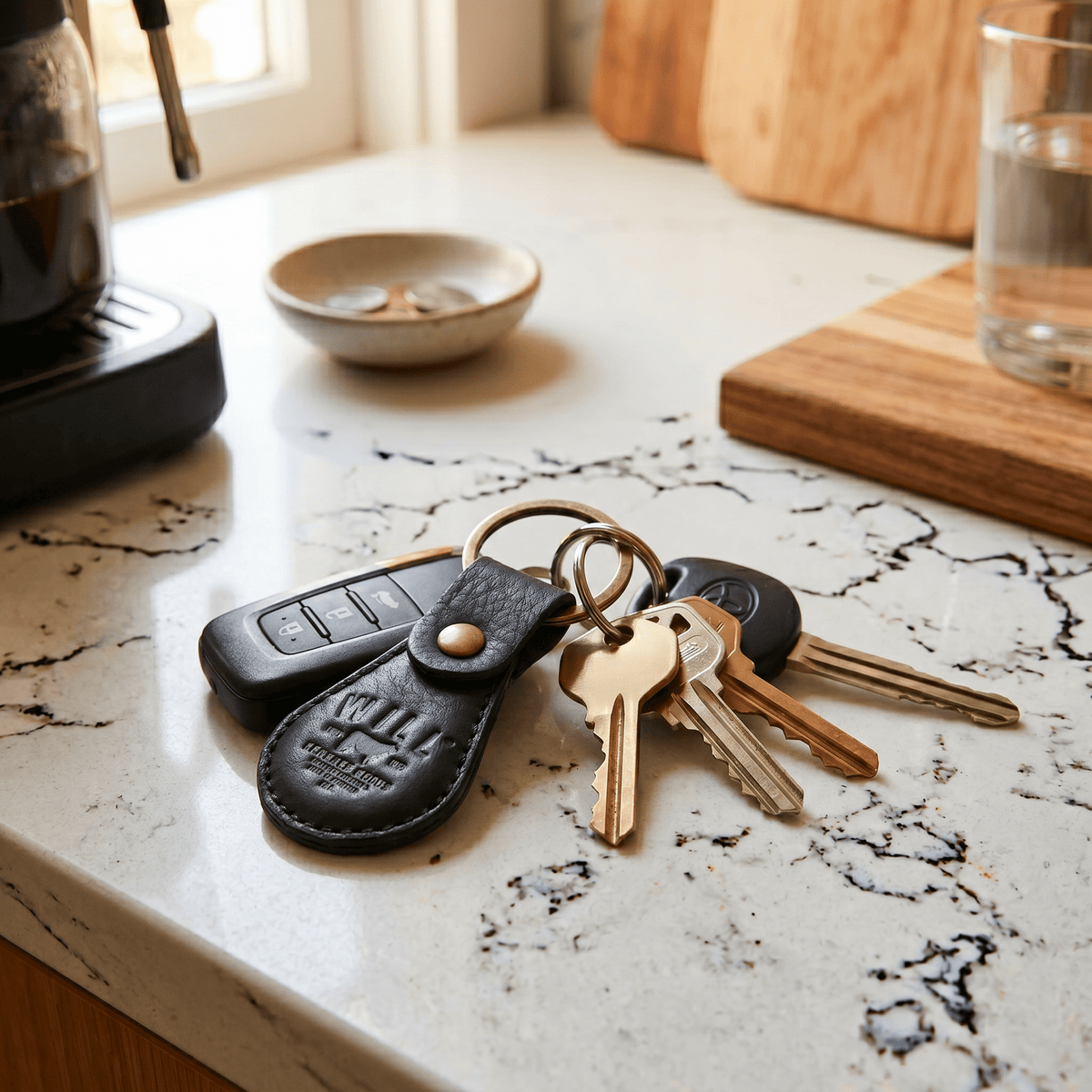 Logo Keychain - Will Leather Goods
