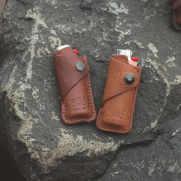 Leather Cover with Lighter - Will Leather Goods