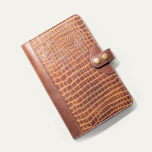Mini Croco Pattern Medium Journal Cover
