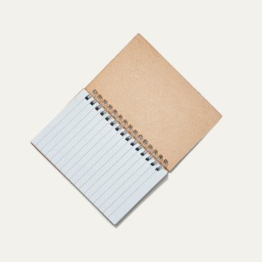 Small Leather Spiral Notebook