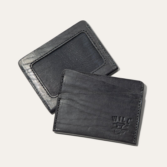 Benchmade Washed Vintage Horizontal Card Case - Will Leather Goods
