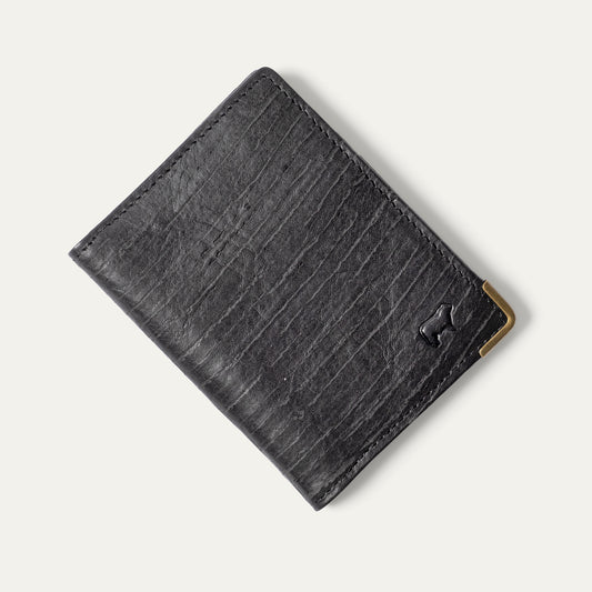 William Italian Leather Front Pocket Wallet