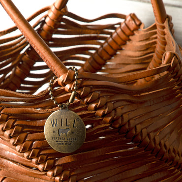 Artisan Hand Laced Bucket Bag