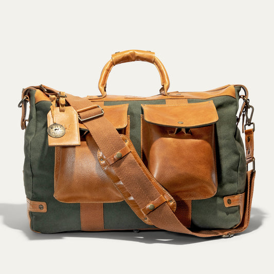 Canvas & Leather Travel Duffle