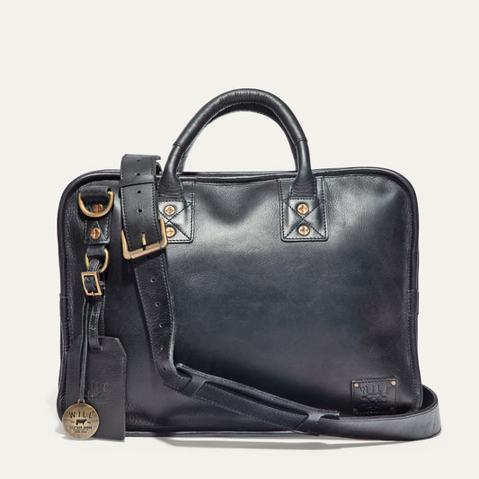 Hank Double Zip Briefcase - Will Leather Goods