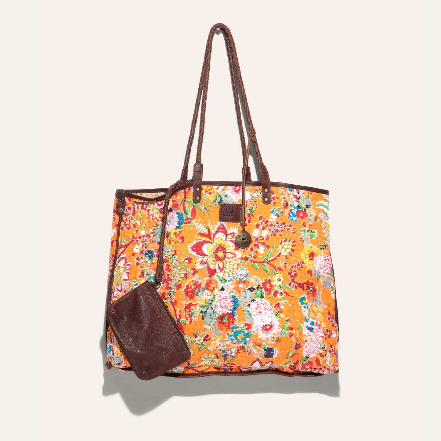Kantha Reversible Quilted Tote
