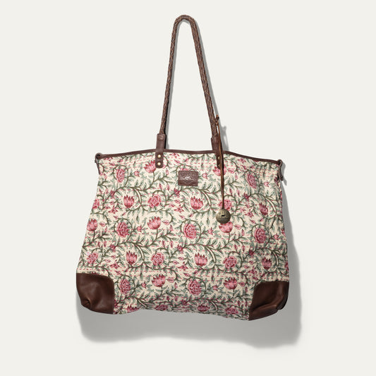 Kantha Reversible Quilted Tote