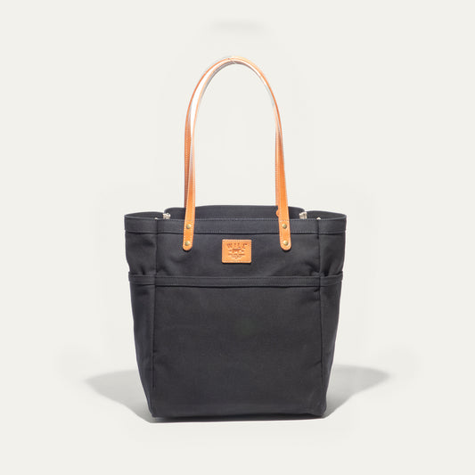 Waxed Canvas Work Tote - Will Leather Goods