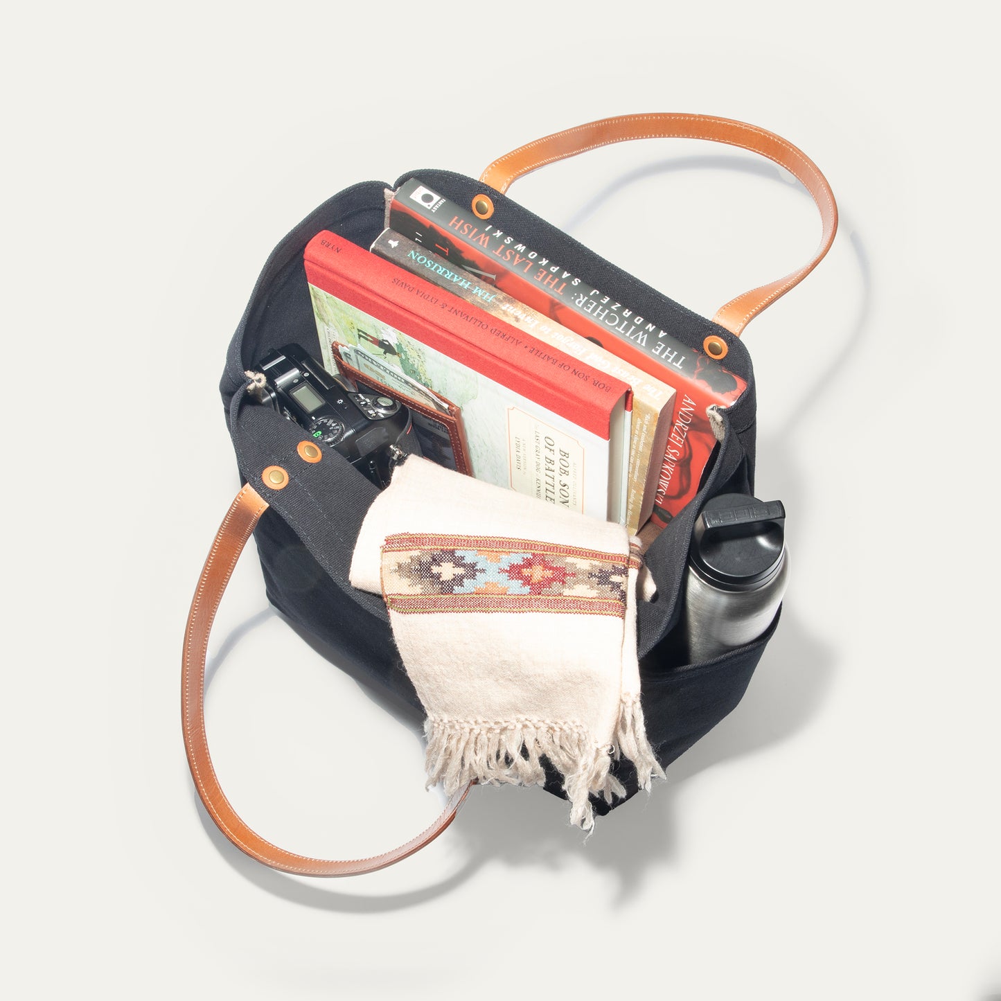 Waxed Canvas Work Tote