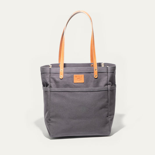Waxed Canvas Work Tote - Will Leather Goods