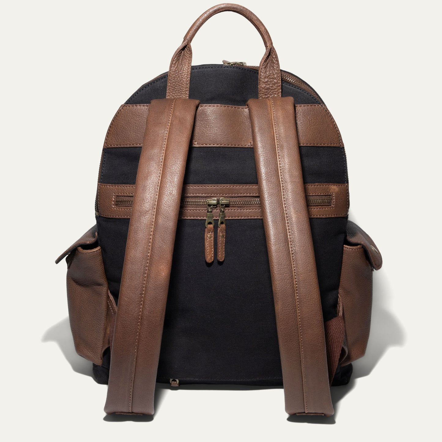 Canvas & Leather Backpack - Will Leather Goods