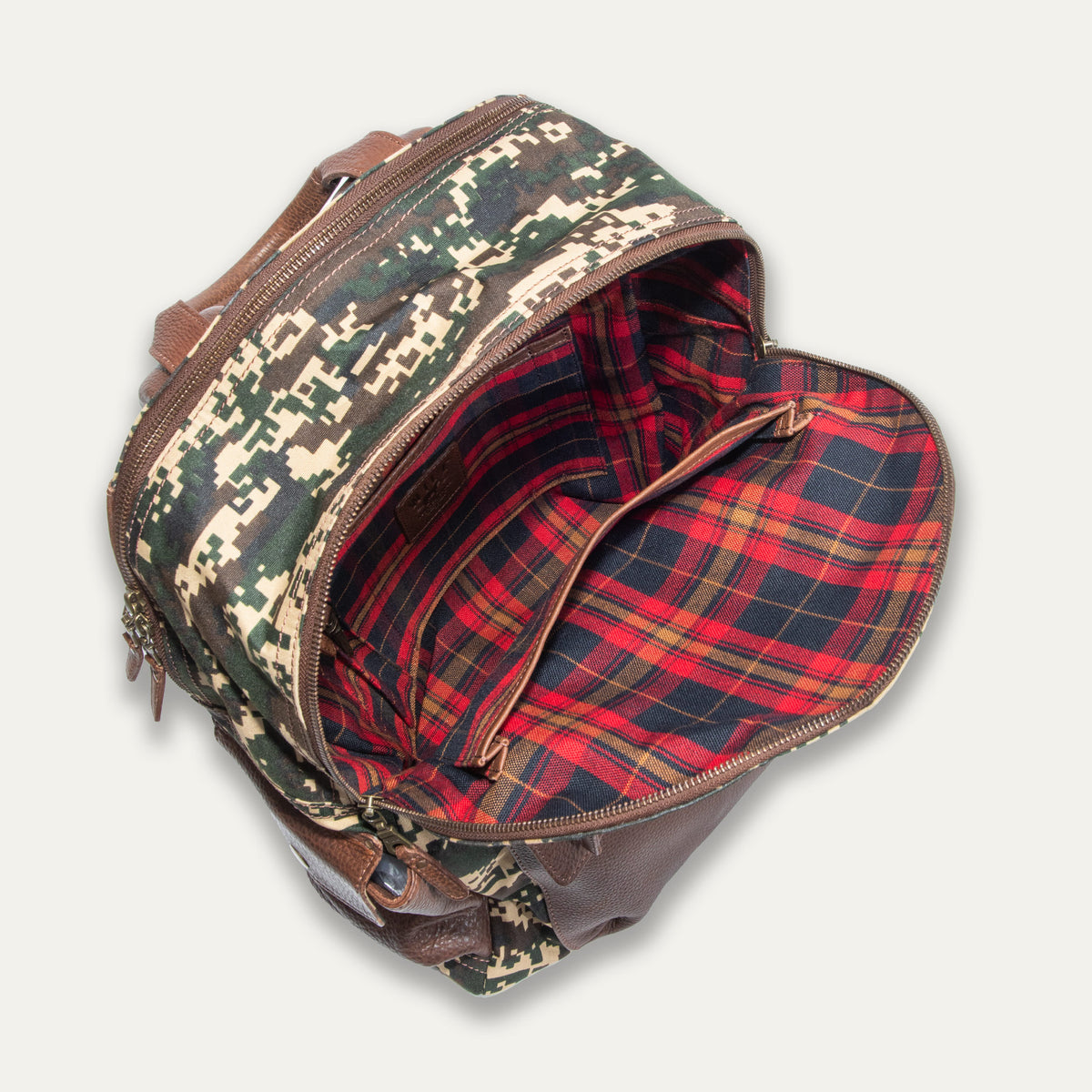 Canvas & Leather Backpack - Will Leather Goods