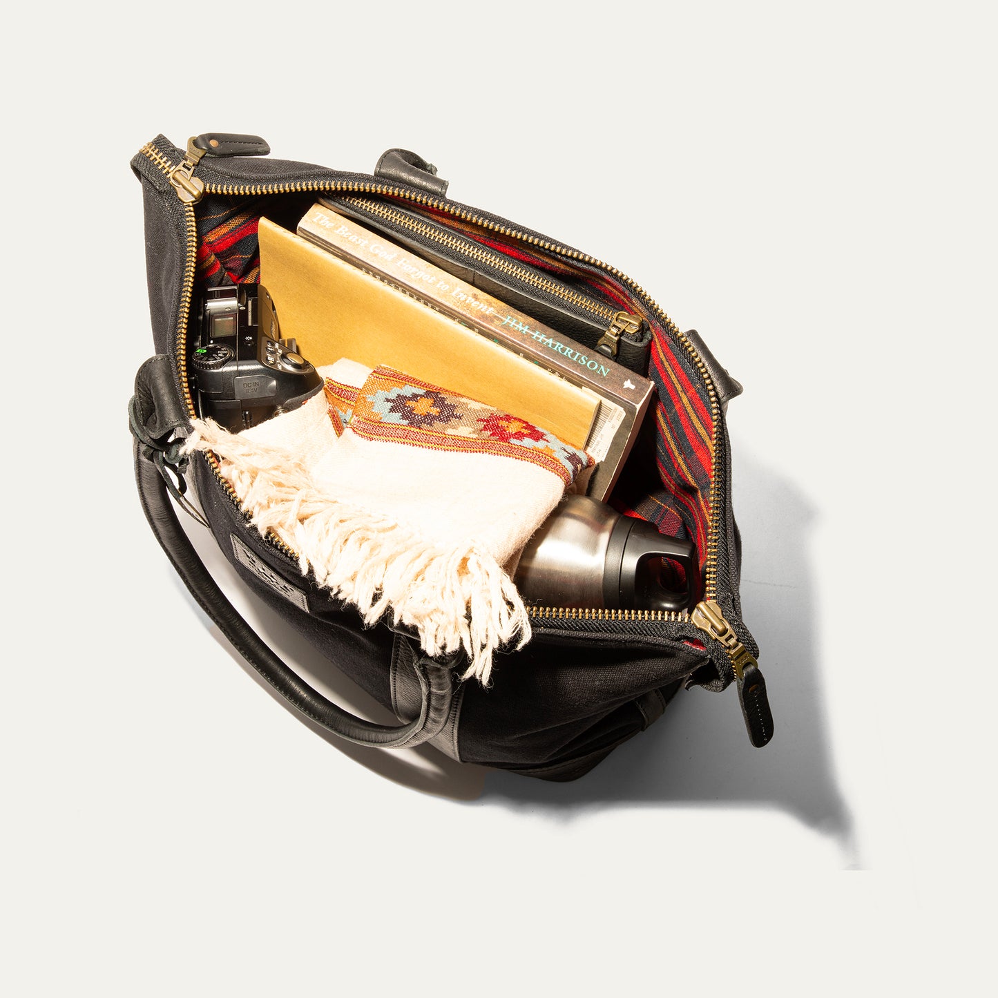 Twenty Four Seven Canvas And Leather Tote