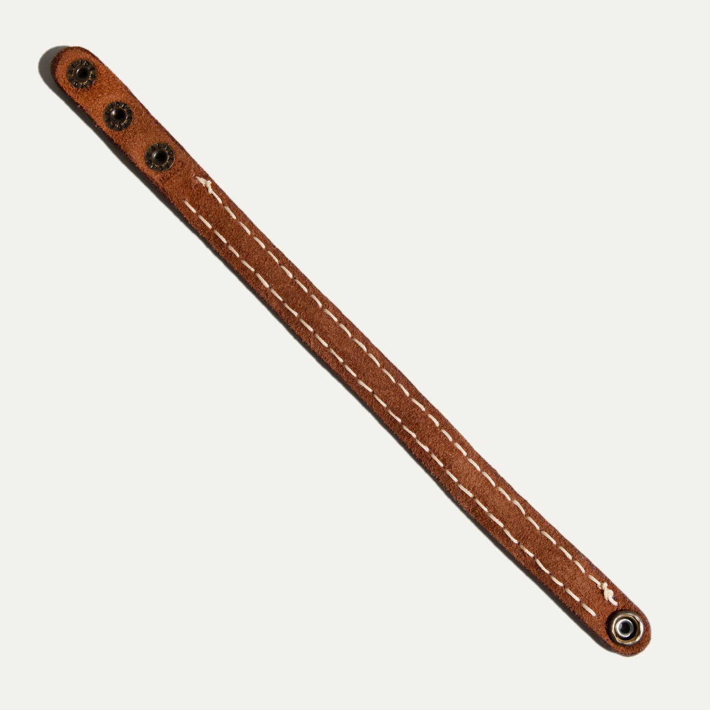 Cross Stitch Cuff - Will Leather Goods