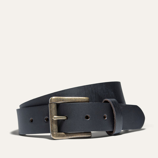 Black Edge Jean Belt - Will Leather Goods