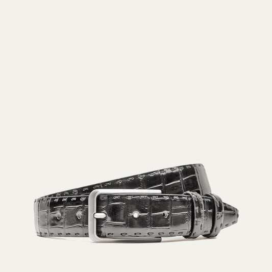 Croco Belt - Will Leather Goods