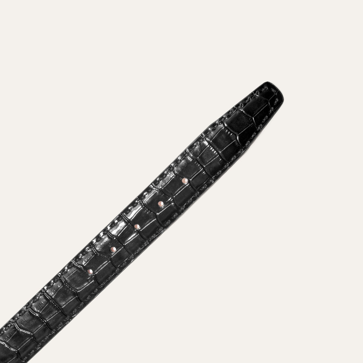 Croco Belt - Will Leather Goods
