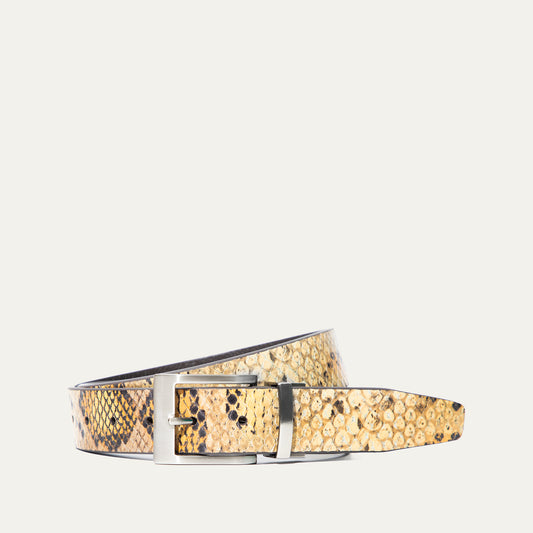 Snake Skin Reversible Belt