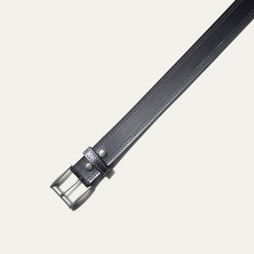 Double Stitch Antique Edge Work Belt