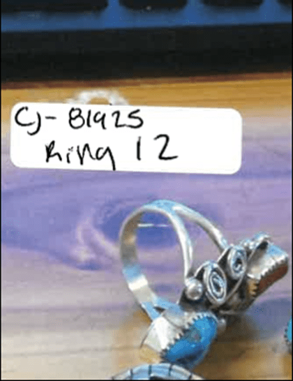 TURQUOISE RING - $99 - Will Leather Goods