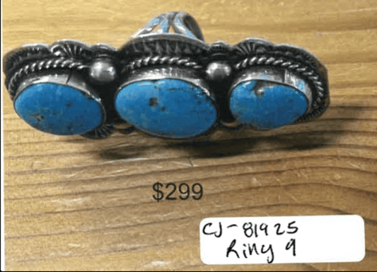 TURQUOISE RING - $299 - Will Leather Goods