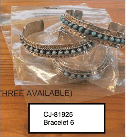TURQUOISE BRACELET - $300 - Will Leather Goods