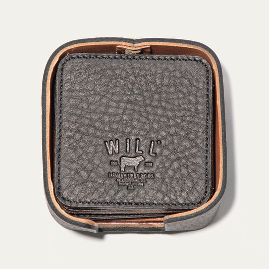 Set Of Eight Coasters - Will Leather Goods