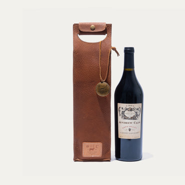 Single Leather Wine Case