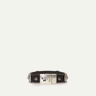 Magnetic Bracelet W/ Conchos - Will Leather Goods