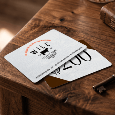 Will's Gift Card - Will Leather Goods