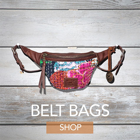 Kantha Belt Bag