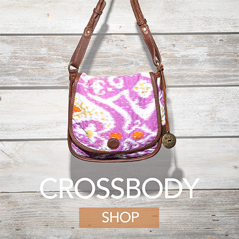 Kantha Reversible Crossbody