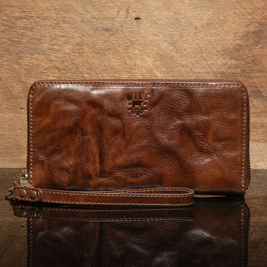 Corfu Zip Around Clutch