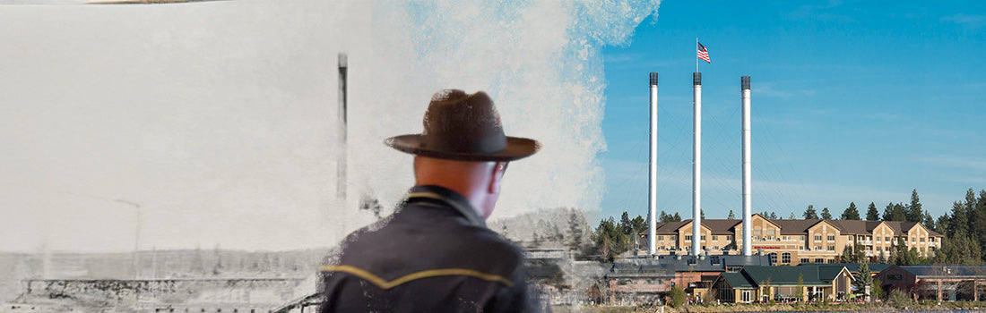 Will at the Old Mill District in Bend