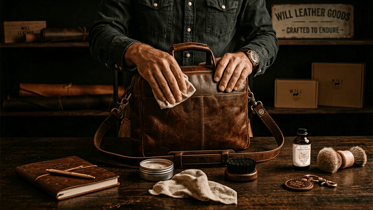 How to Condition Your Leather: When, Why and How - Will Leather Goods