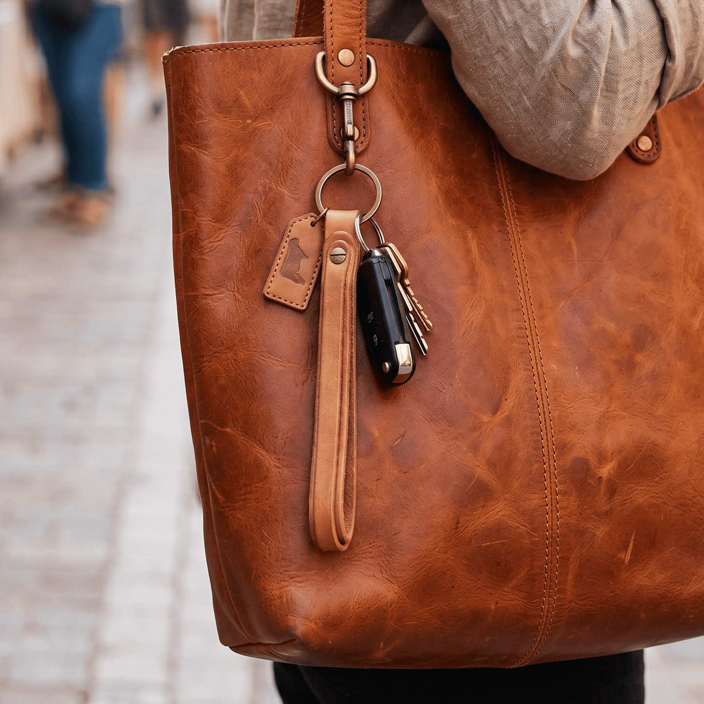 Wristlet Key Fob - Will Leather Goods