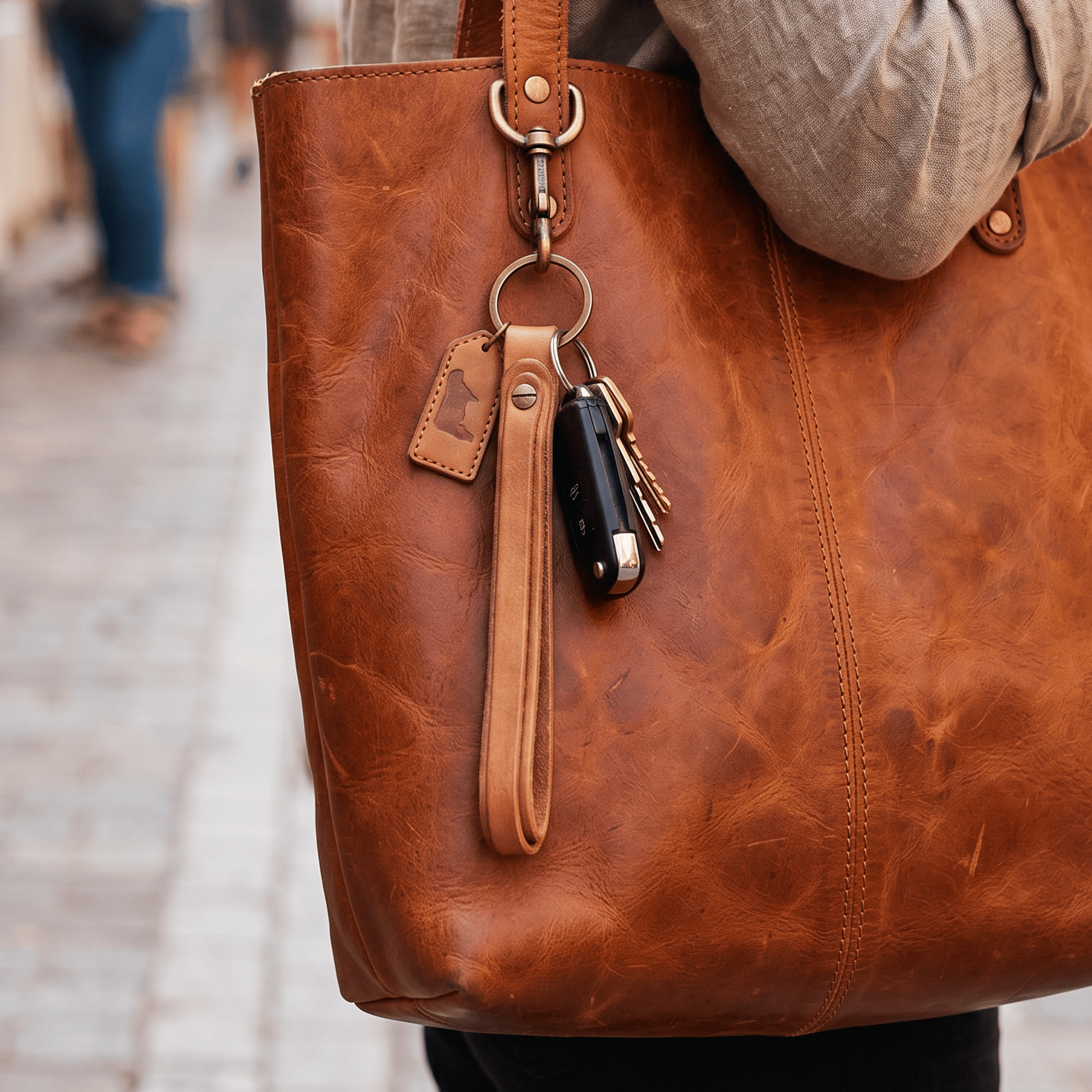 Wristlet Key Fob - Will Leather Goods