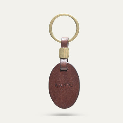 OVAL SHAPE KEY FOB - Will Leather Goods