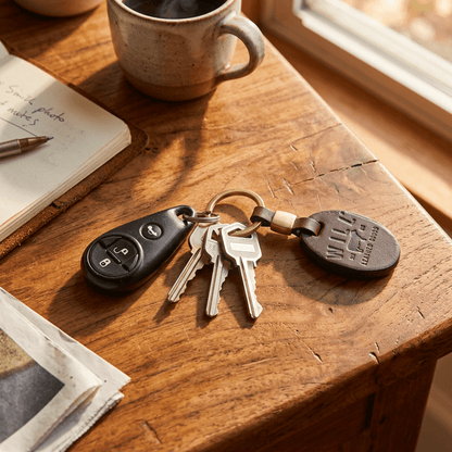 OVAL KEY FOB - Will Leather Goods