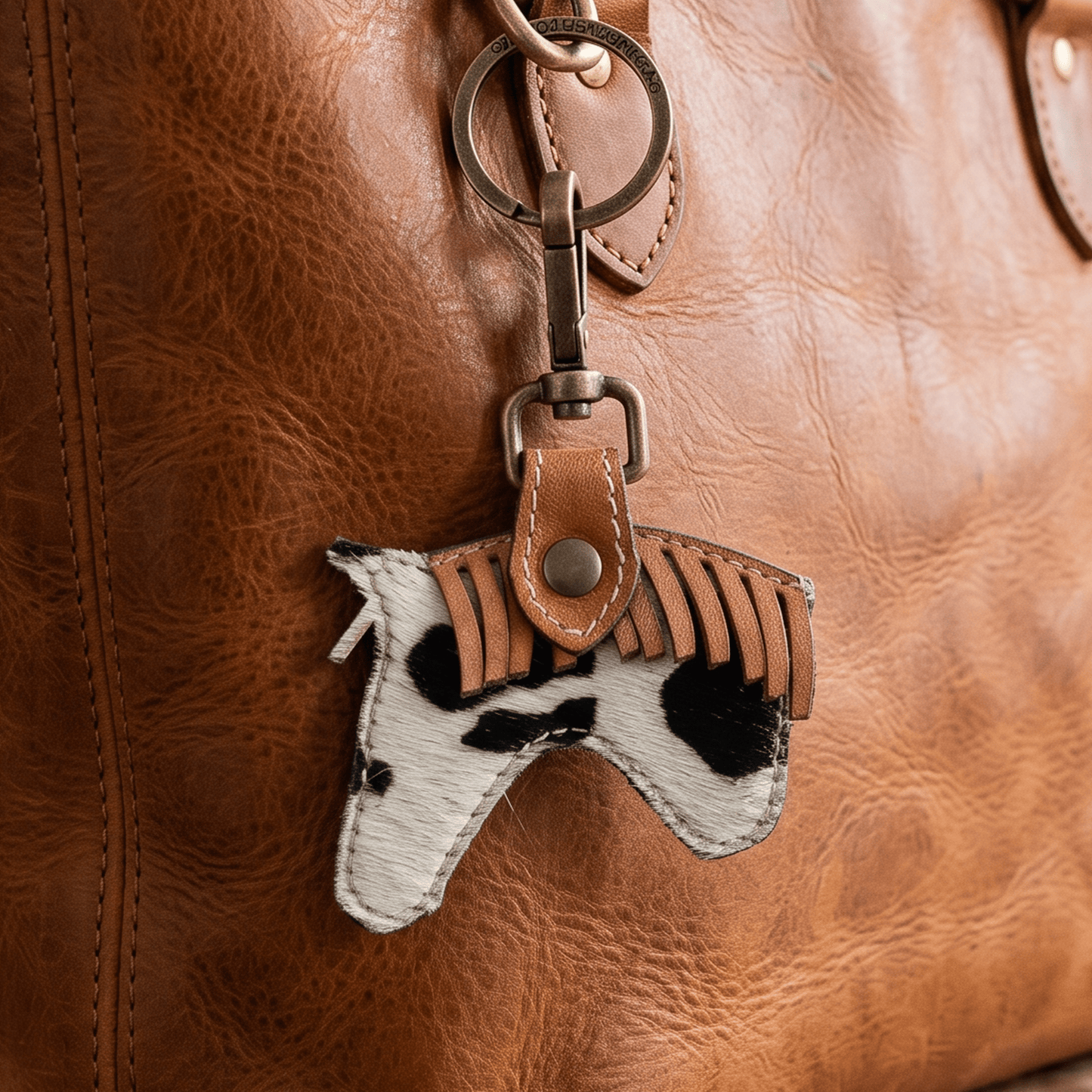 Texas Haircalf Horse Charm - Will Leather Goods