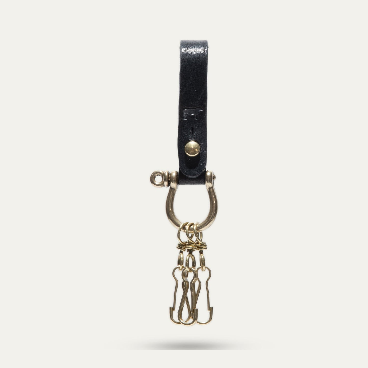 LEATHER TURN - BACK KEYRING - Will Leather Goods