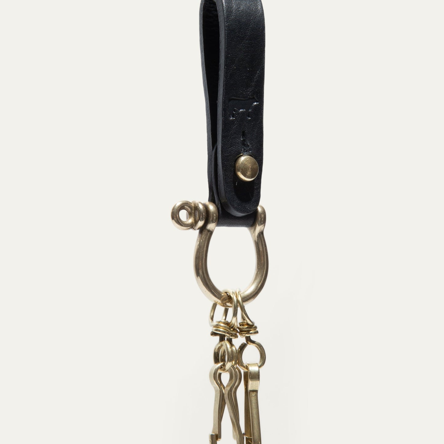 LEATHER TURN - BACK KEYRING - Will Leather Goods