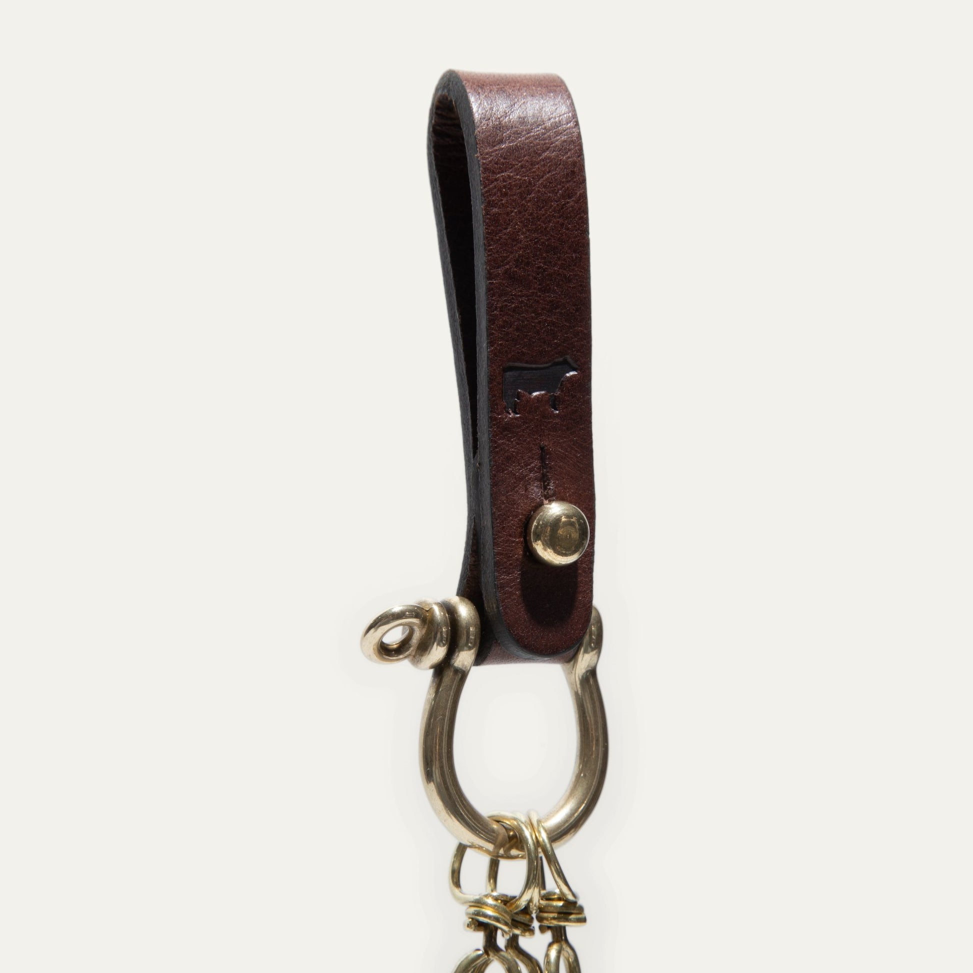 LEATHER TURN - BACK KEYRING - Will Leather Goods
