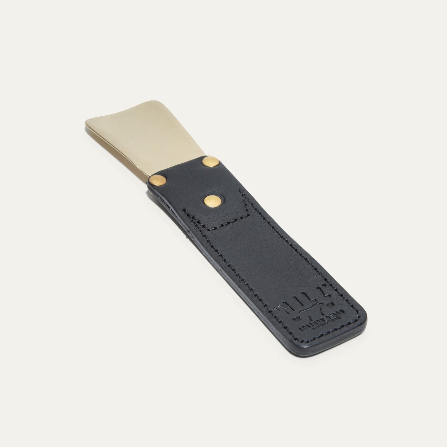 LEATHER HANDLE SHOE HORN - Will Leather Goods