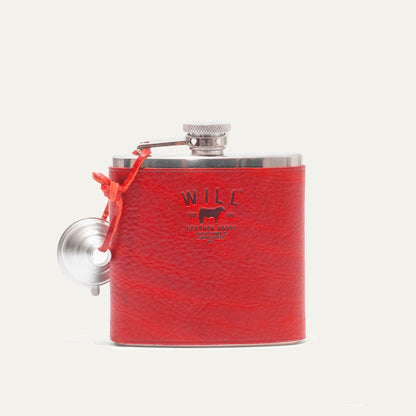 Leather & Stainless Steel Flask