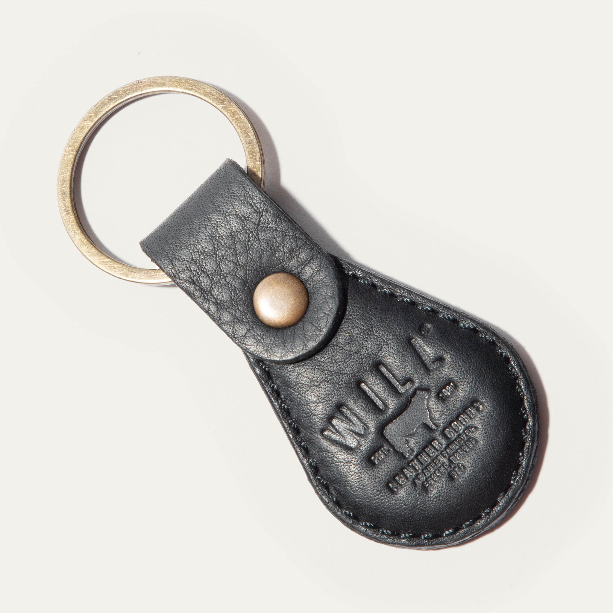 Logo Keychain – Will Leather Goods