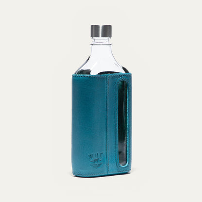 Glass Leather Flask 375Ml
