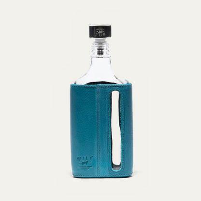 Glass Leather Flask 375Ml