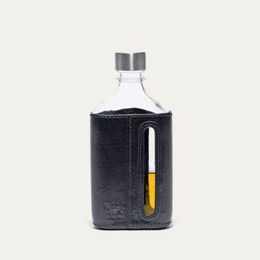 Glass Leather Flask 200Ml - Will Leather Goods
